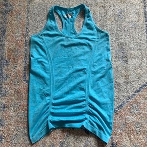Athleta blue workout tank, size M